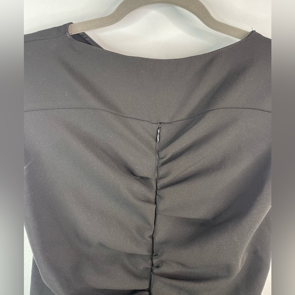 Zara Women’s Ruched Midi Dress Size XS 0024 - Picture 2 of 5